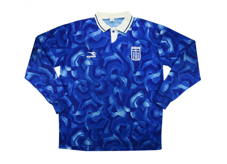 Diadora 1994 Greece Match Worn Home 