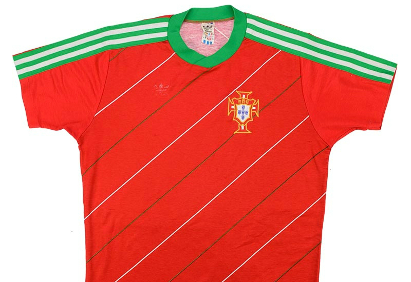 Adidas 1984-86 Portugal Home Shirt 
