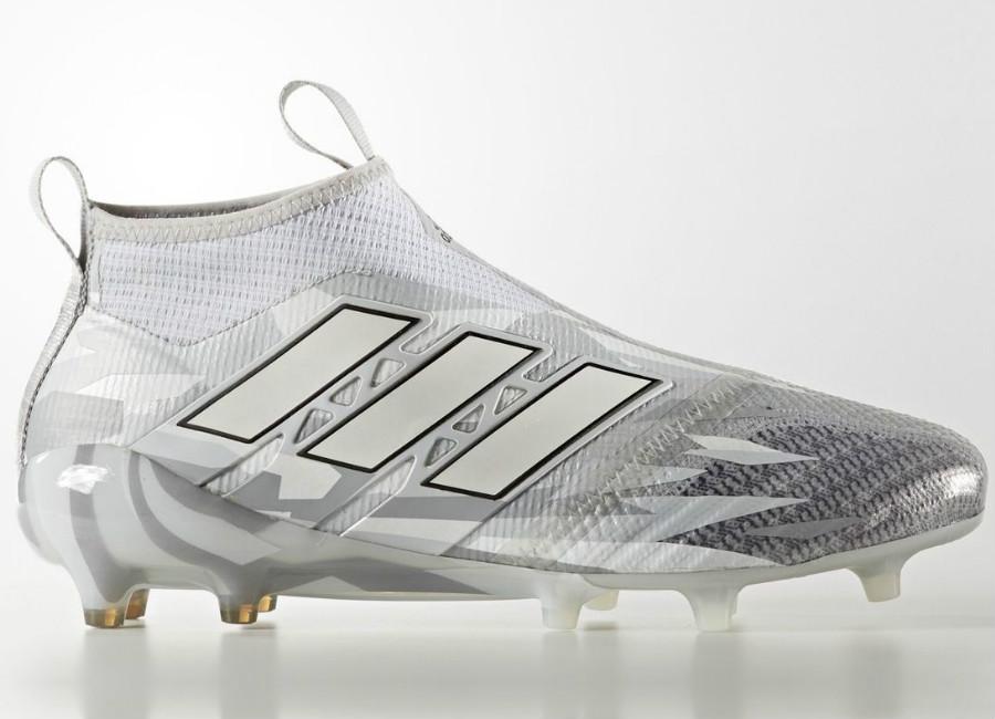 Adidas Ace 17+ Purecontrol Firm Ground Boots Camouflage - Clear Grey