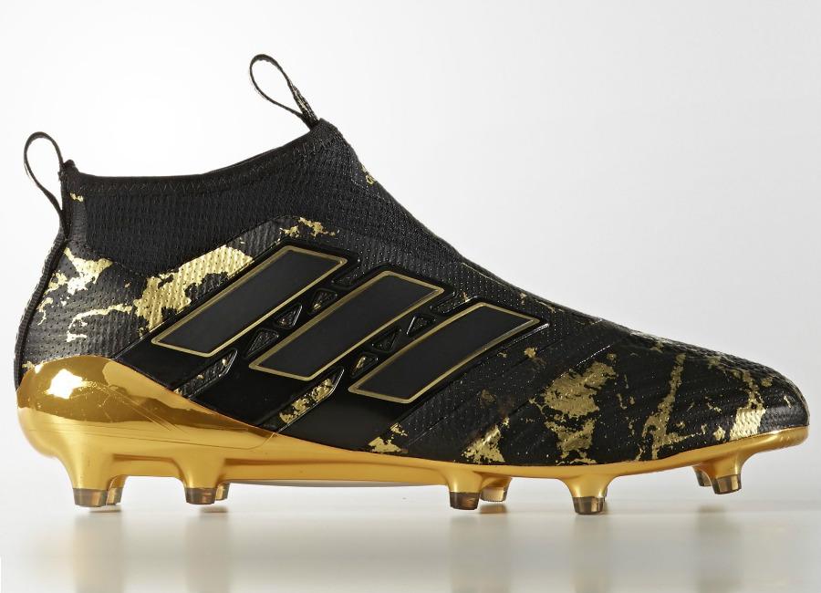 adidas football boots black and gold