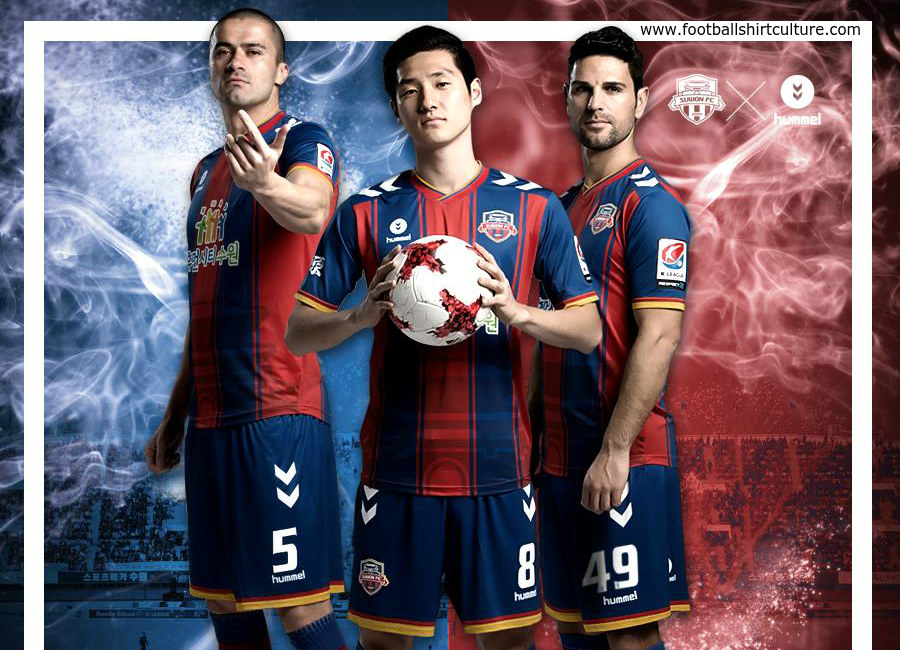 Suwon FC 2017 Hummel Home Kit | 17/18 Kits | Football shirt blog