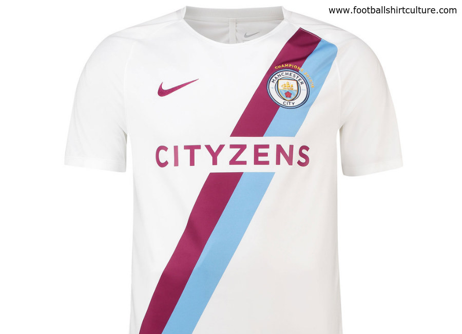 Manchester City 17/18 Champions Shirt 