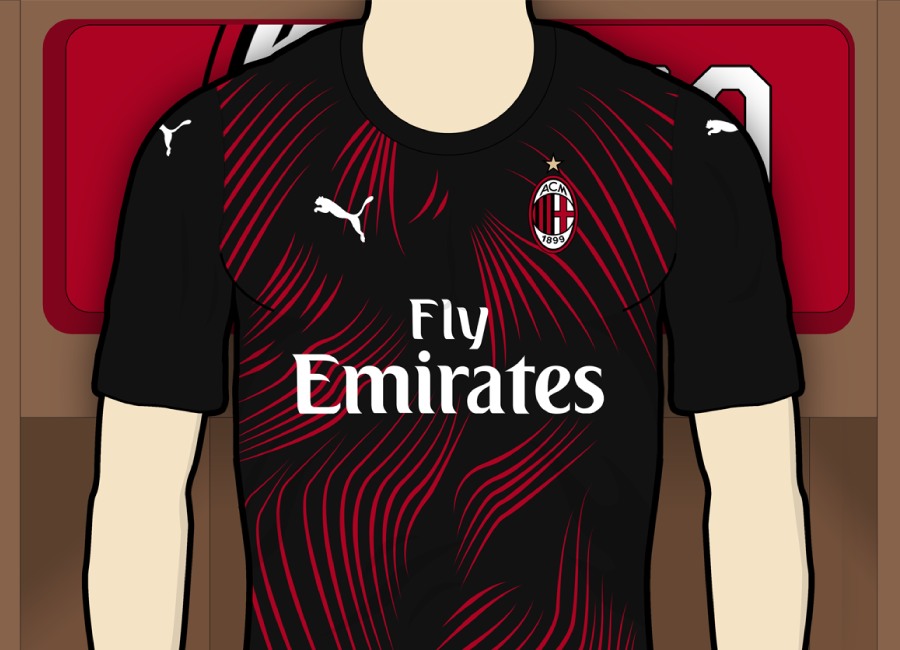 AC Milan Shirt Ac milan 2019-20 third kit prediction