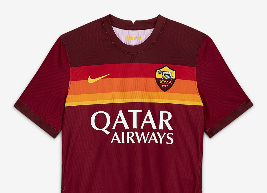 AS Roma 2020-21 Nike Home Kit #ASRoma #forzaRoma #nikefootball