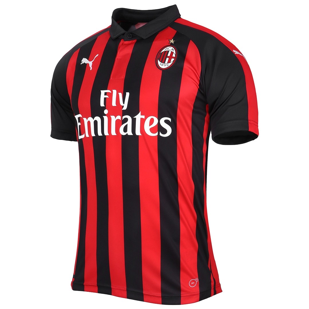AC Milan 2018-19 Puma Home Kit | 18/19 Kits | Football shirt blog