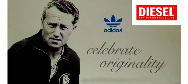 On February 1, 2008 adidas Originals and Diesel will enter a four-year product collaboration by introducing the first adidas Originals Denim by Diesel collection. 