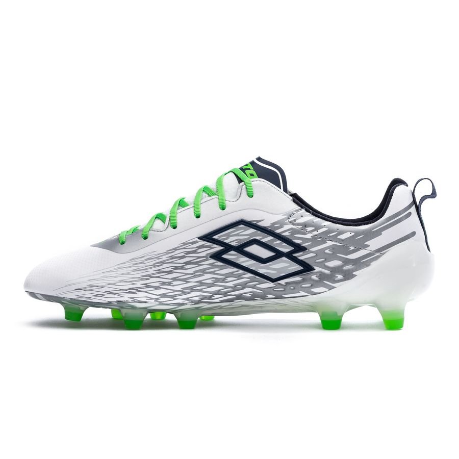 Lotto Solista 200 FG - White / Mint Fluo | Football boots ...