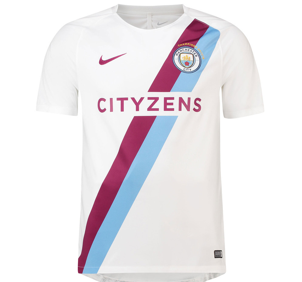 manchester city champions jersey