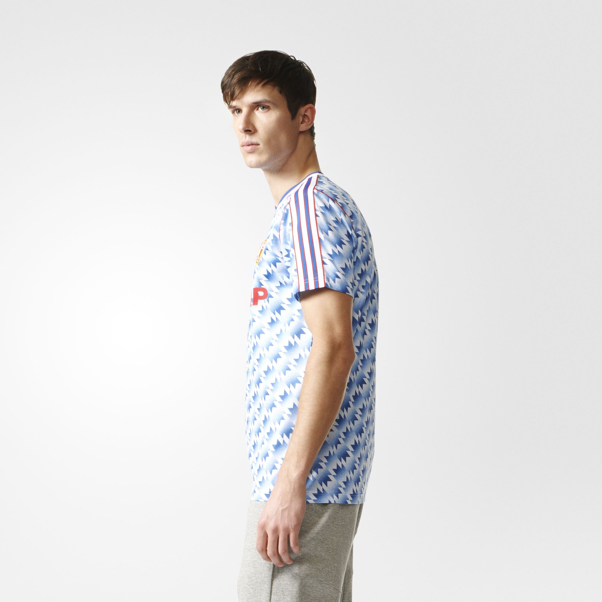 Manchester United Fc Adidas Originals 90s Away Jersey Retro Football Shirt Blog