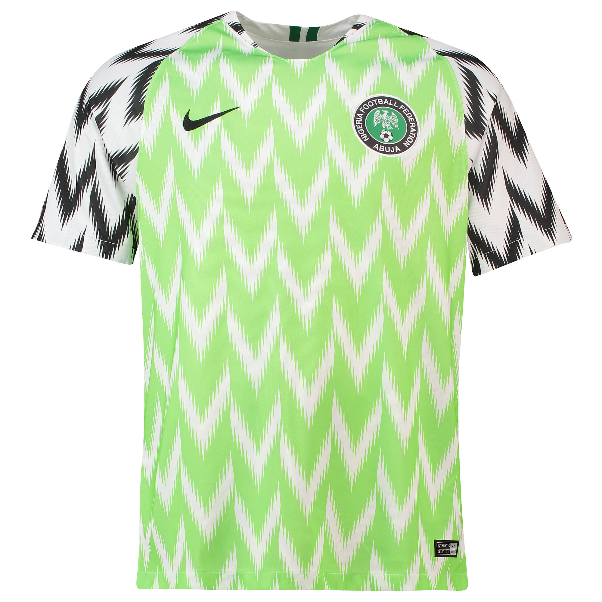 nike nigeria home jersey 2018