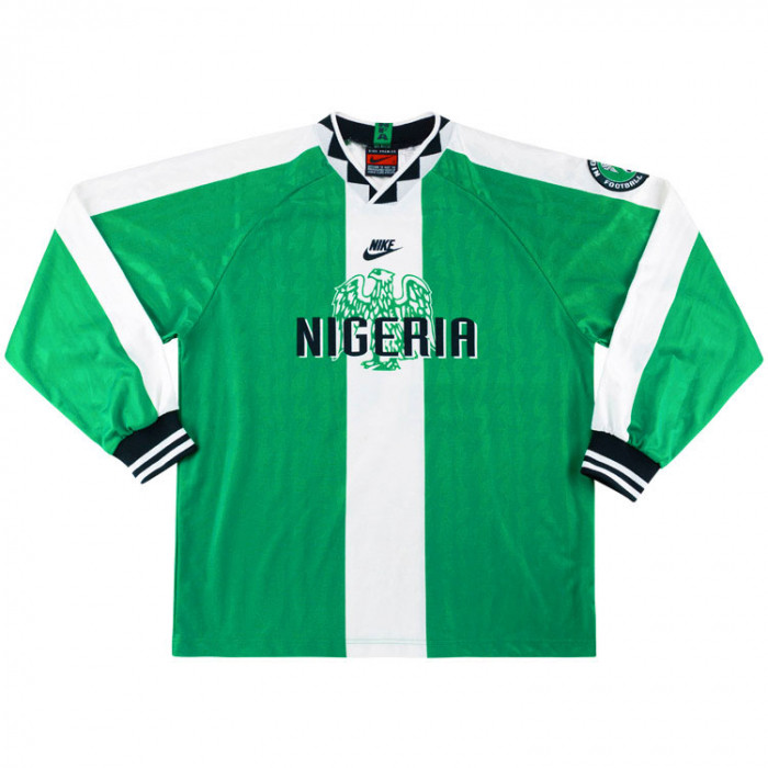 Nike 1996-98 Nigeria Match Issue Home 
