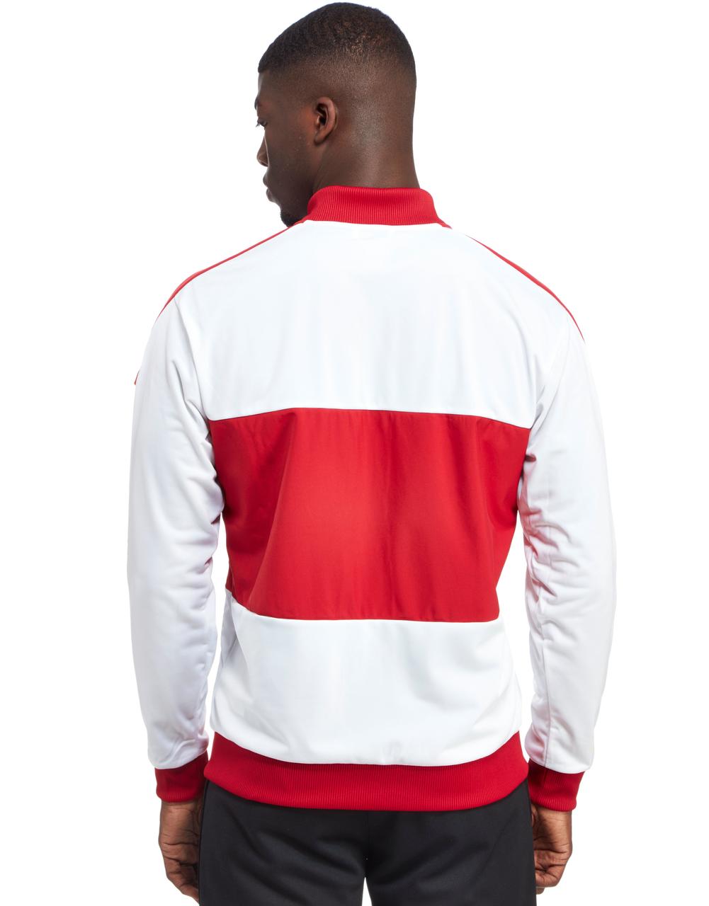 Puma Rangers FC 2016/17 Away Stadium Jacket - Red / White | Equipment | Football shirt blog