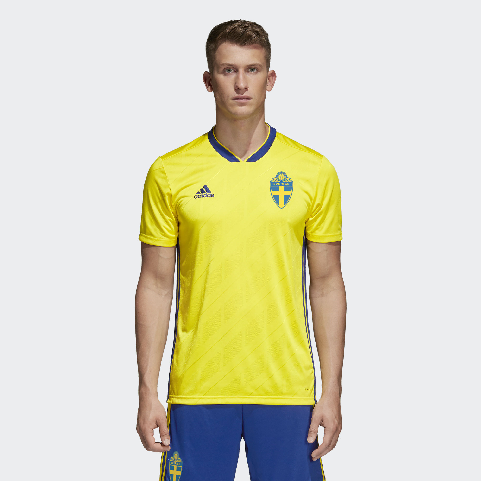 Sweden 2018 World Cup Adidas Home Kit 