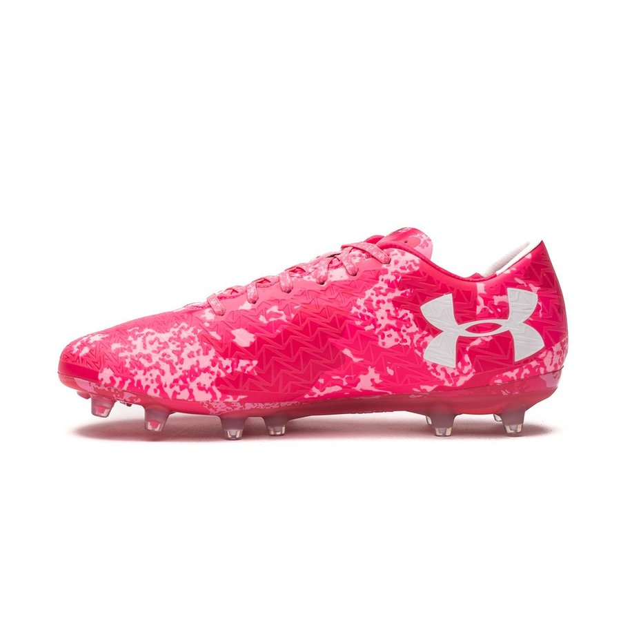 under armour pink football boots