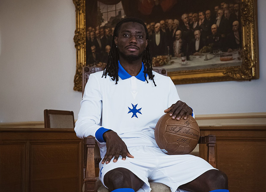 Auxerre 2025 Macron 120th Anniversary Kit