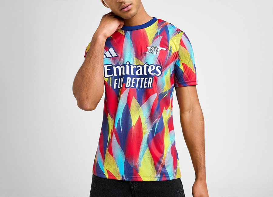 Arsenal 25/26 Adidas Pre-match Jersey Leaked