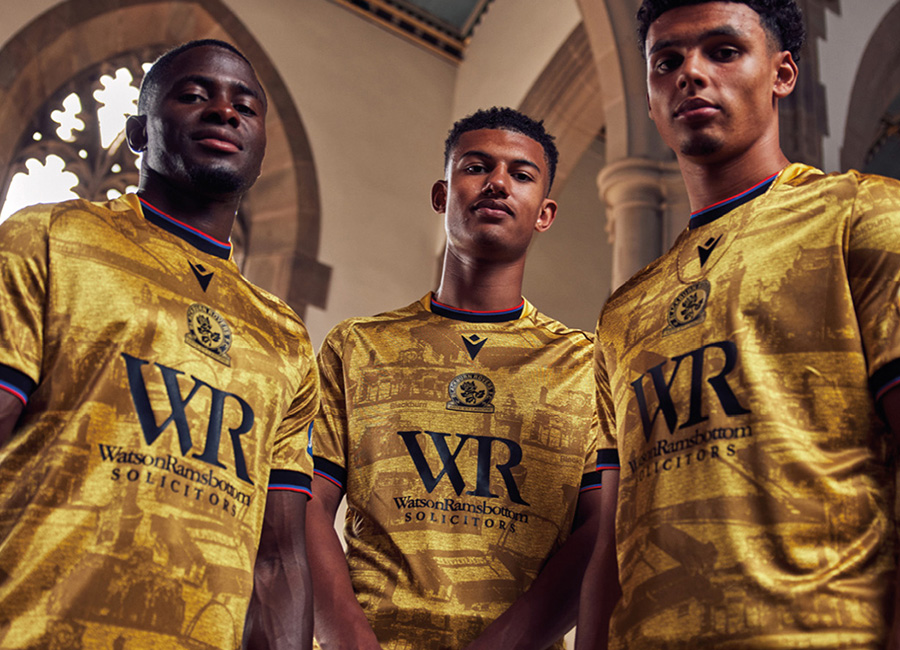 Blackburn Rovers 25/26 Macron 150th Anniversary Away Kit