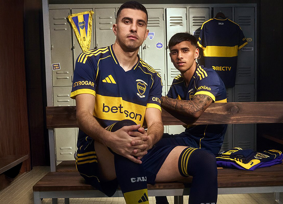 Boca Juniors 25/26 Adidas Home Kit