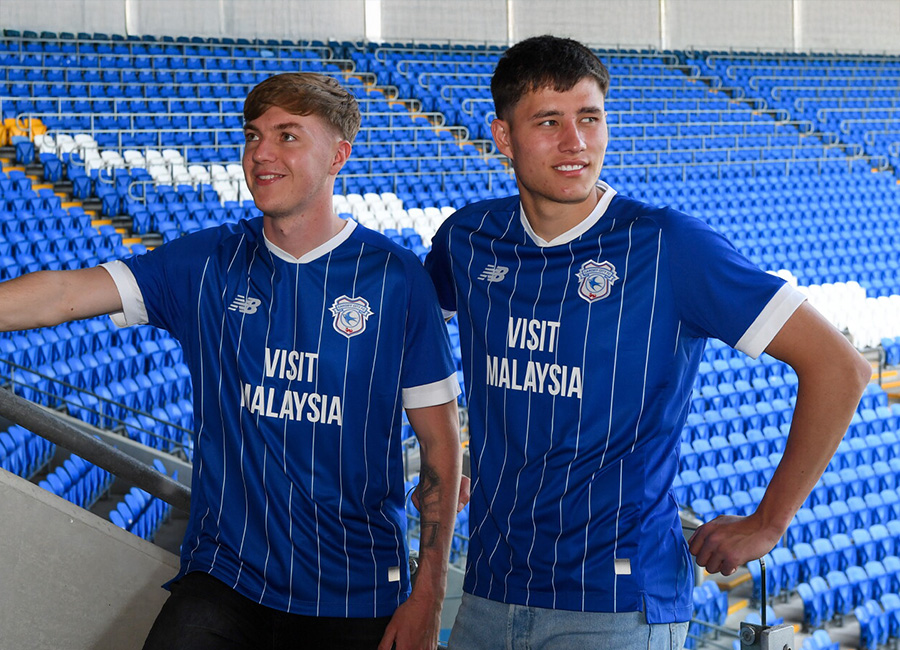 Cardiff City 25/26 New Balance Home Kit