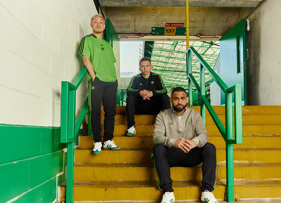 Celtic 2025 Adidas Originals Terrace Icons Collection