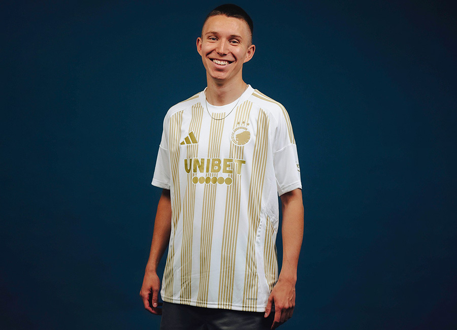 FC Copenhagen 2025 Adidas Golden Jersey