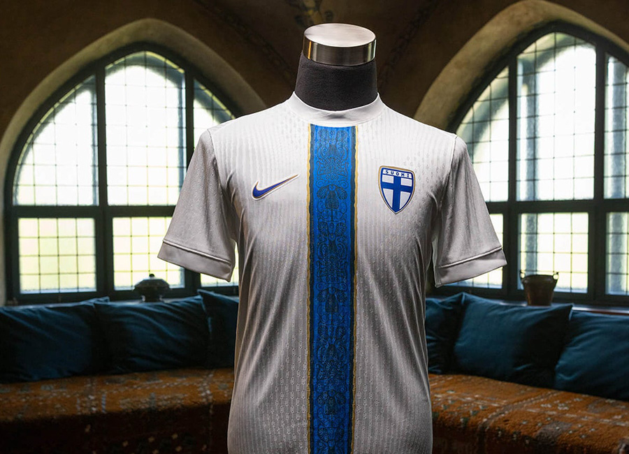 Finland 2025-26 Nike Home Kit