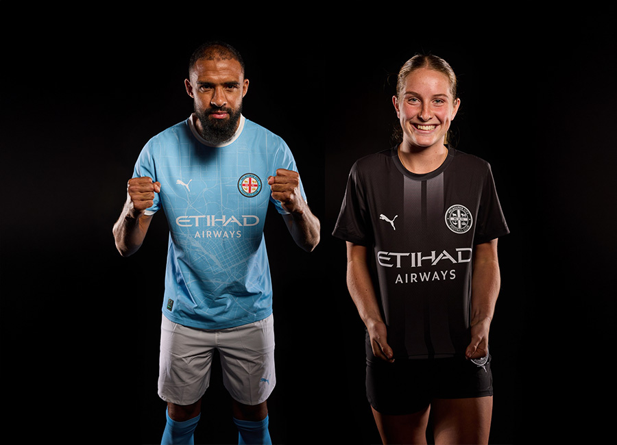 Melbourne City 25/26 Puma ACL Home and Away Kits