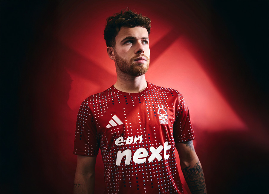Nottingham Forest 25/26 Adidas Europe Pre-match Jersey