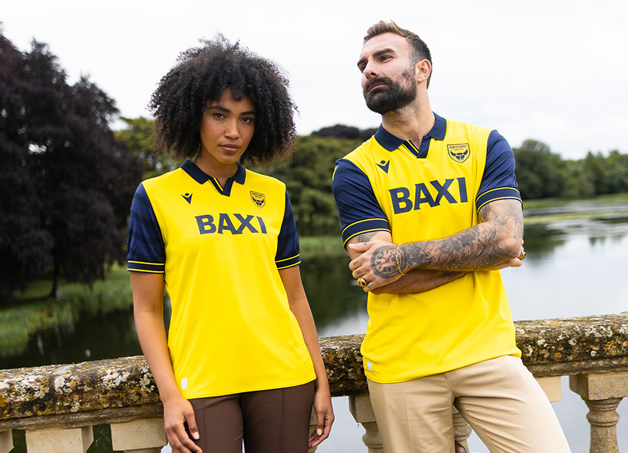 Oxford United 25/26 Macron Home Kit