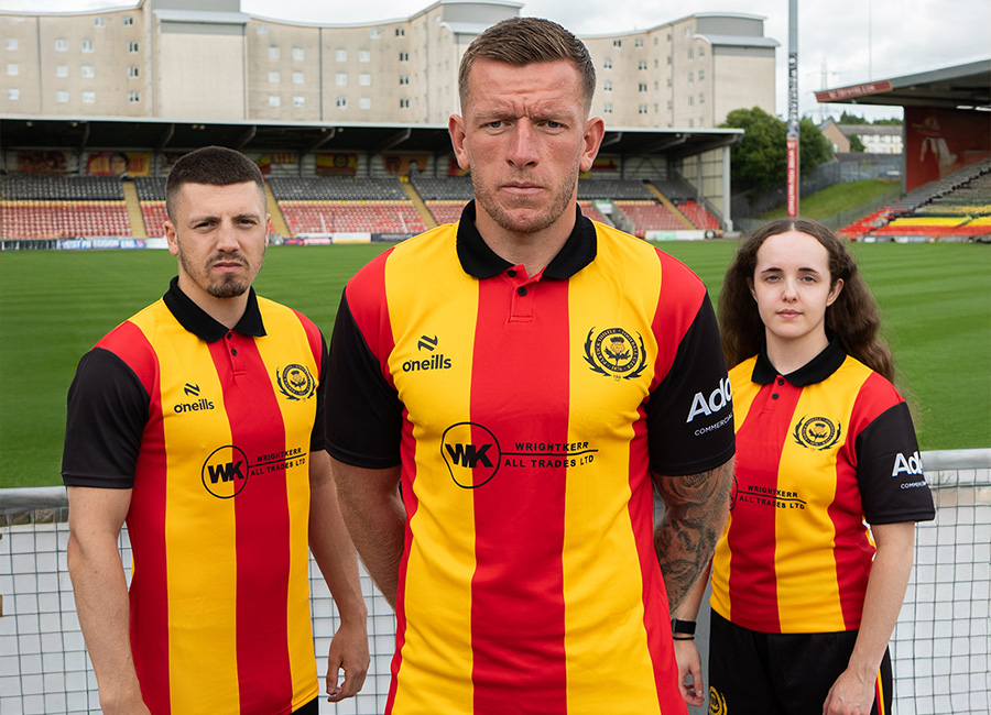 Partick Thistle 25/26 O’Neills Home Kit