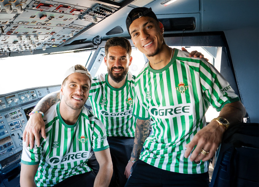 Real Betis 2025 Hummel Conference League Final Shirt