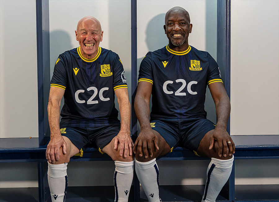 Southend United 25/26 Macron Home Kit