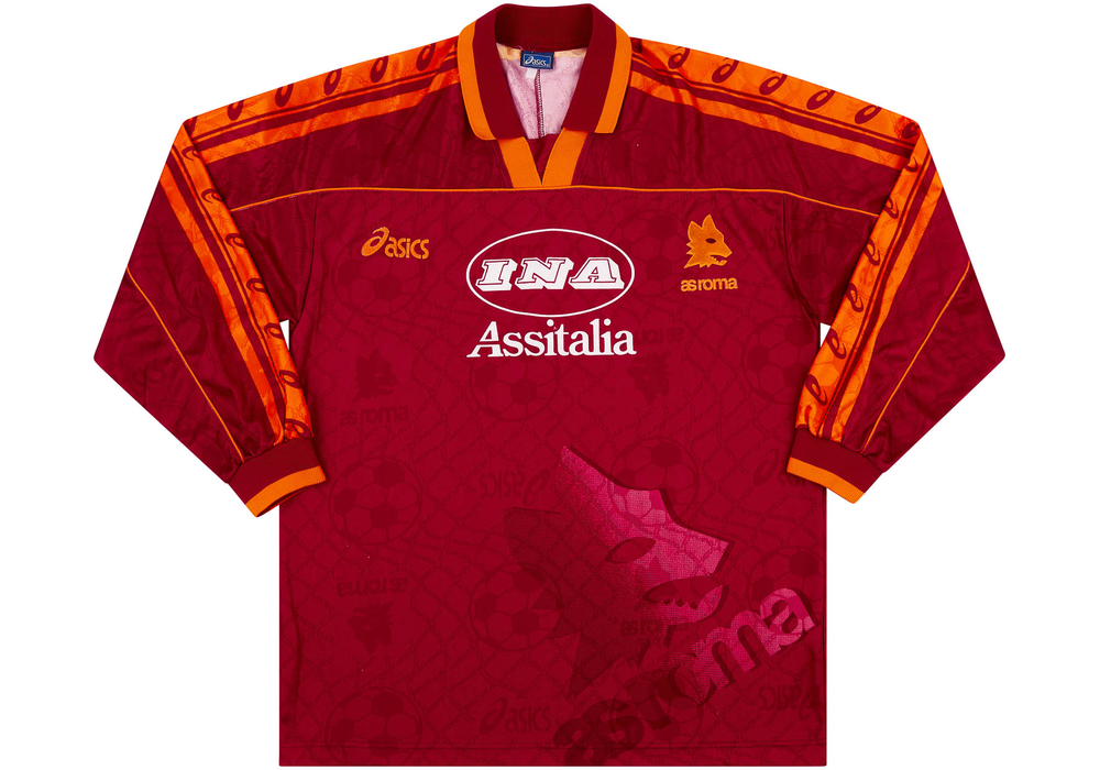 AS Roma 1995-96 Home Shirt