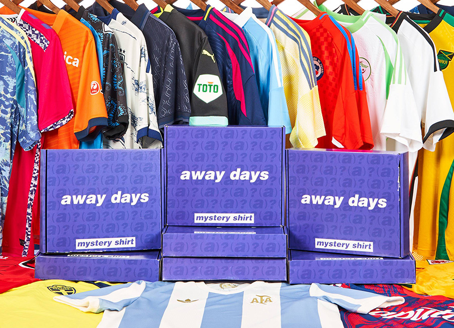 AwayDays Mystery Shirt Box from Classic Football Shirts
