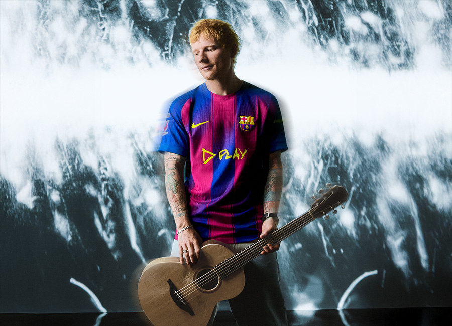 Barcelona 25/26 Nike Spotify x Ed Sheeran Home Shirt