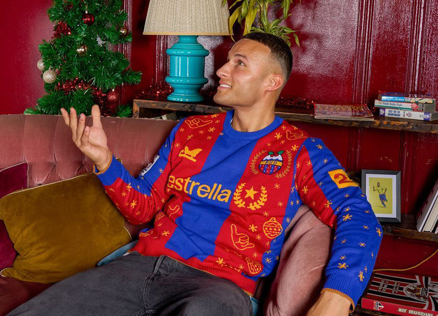 CFS Ronaldinho #10 Estrella Christmas Jumper
