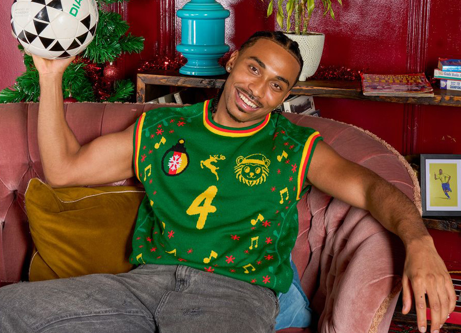 CFS Song #4 Sleeveless Christmas jumper