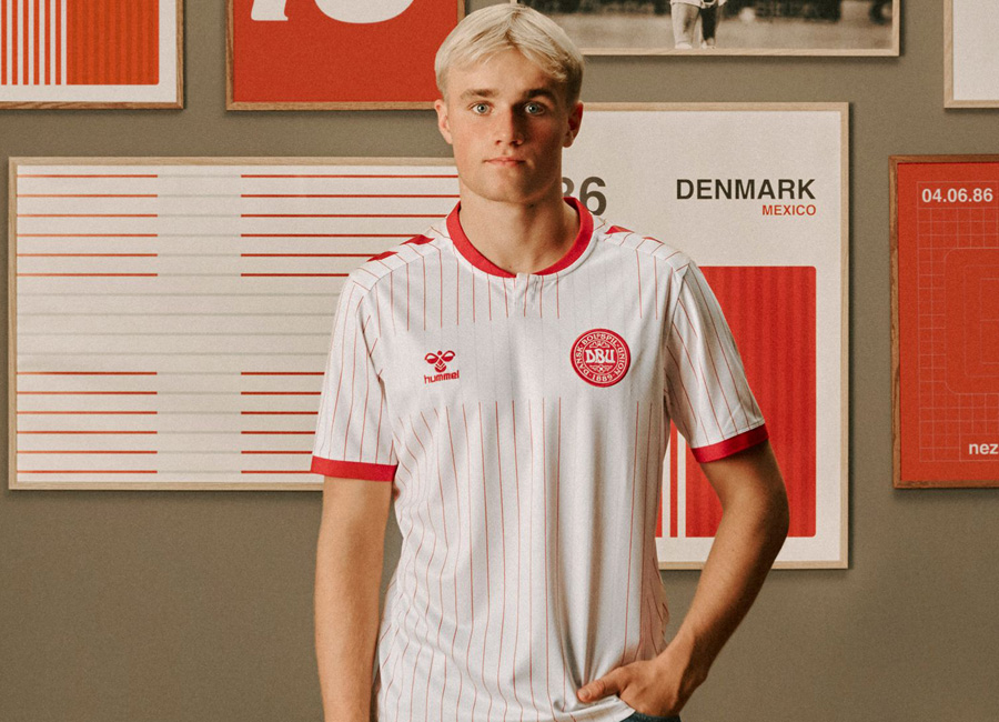 Denmark 2026 Hummel Away Kit