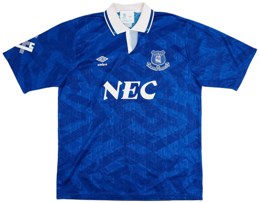 Everton 1991-93 Home Shirt