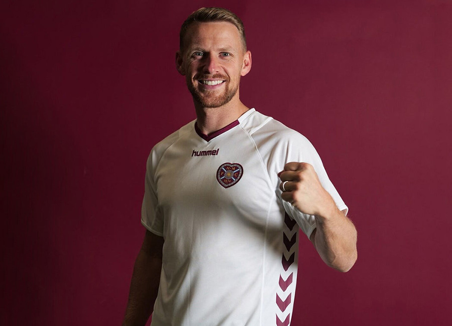 Heart of Midlothian 2005/06 Hummel Away Retro Shirt