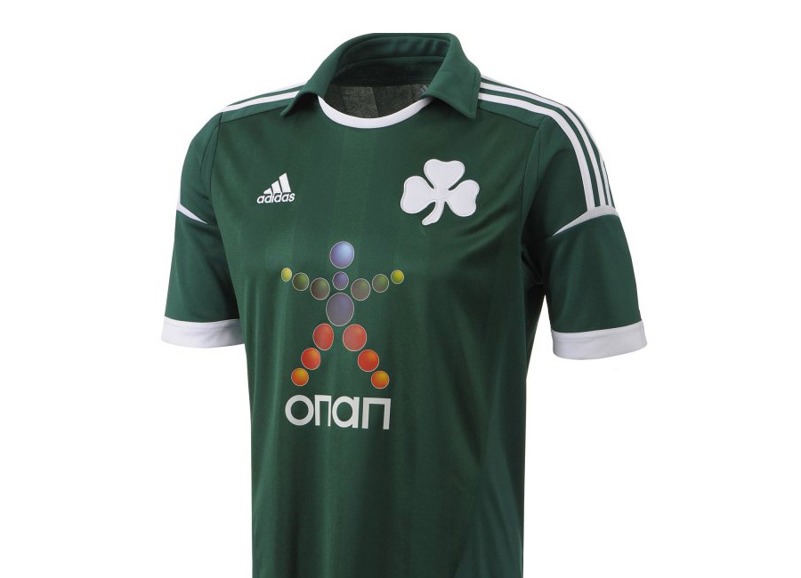 Panathinaikos 12/13 Adidas Home Football Shirt