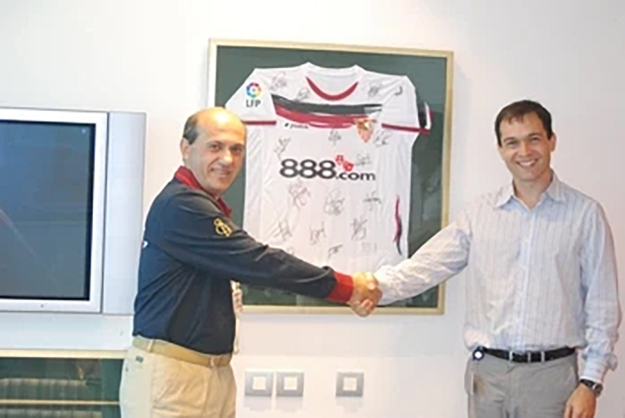 Sevilla extend 888.com shirt sponsorship deal