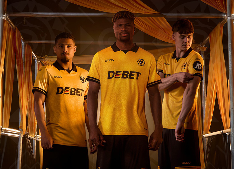Wolverhampton Wanderers 25/26 SUDU Home Kit