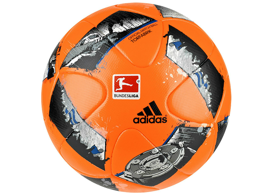 Adidas Football Torfabrik 2016/17 Bundesliga Winter Match Ball ...