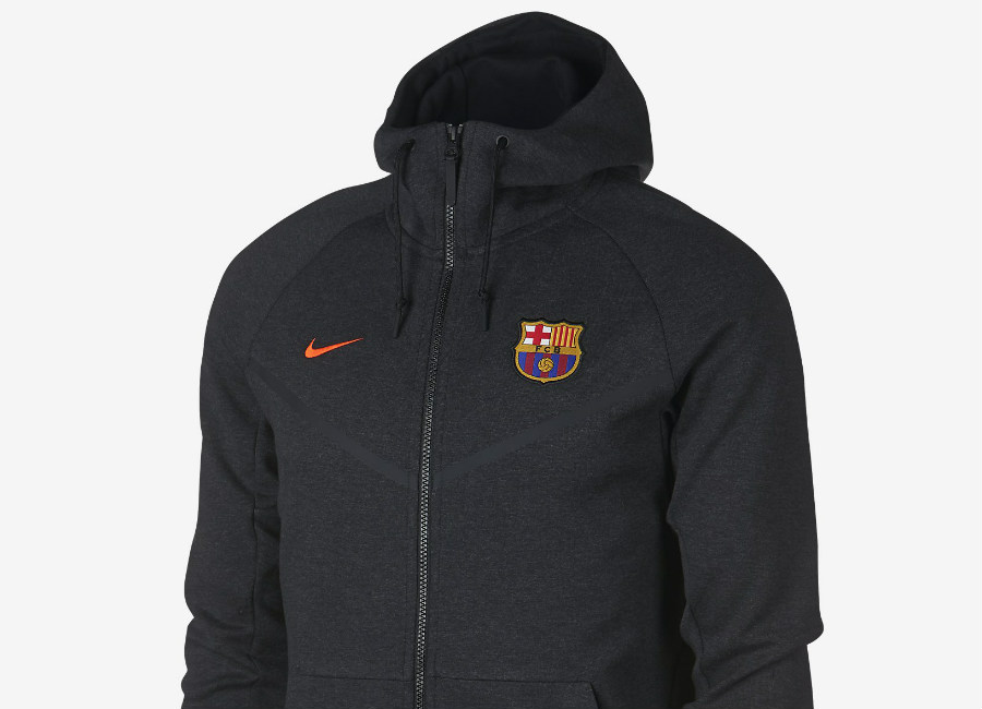fc barcelona tech fleece windrunner