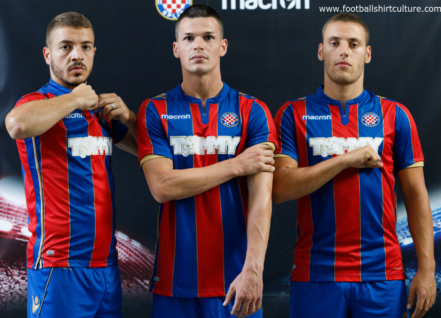 Camisas do Hajduk Split 2017-2018 Macron » Mantos do Futebol