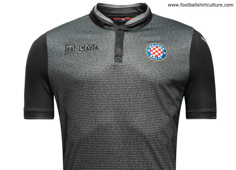 Hajduk Split 17/18 Macron Third Kit - Football Shirt Culture - Latest  Football Kit News and More