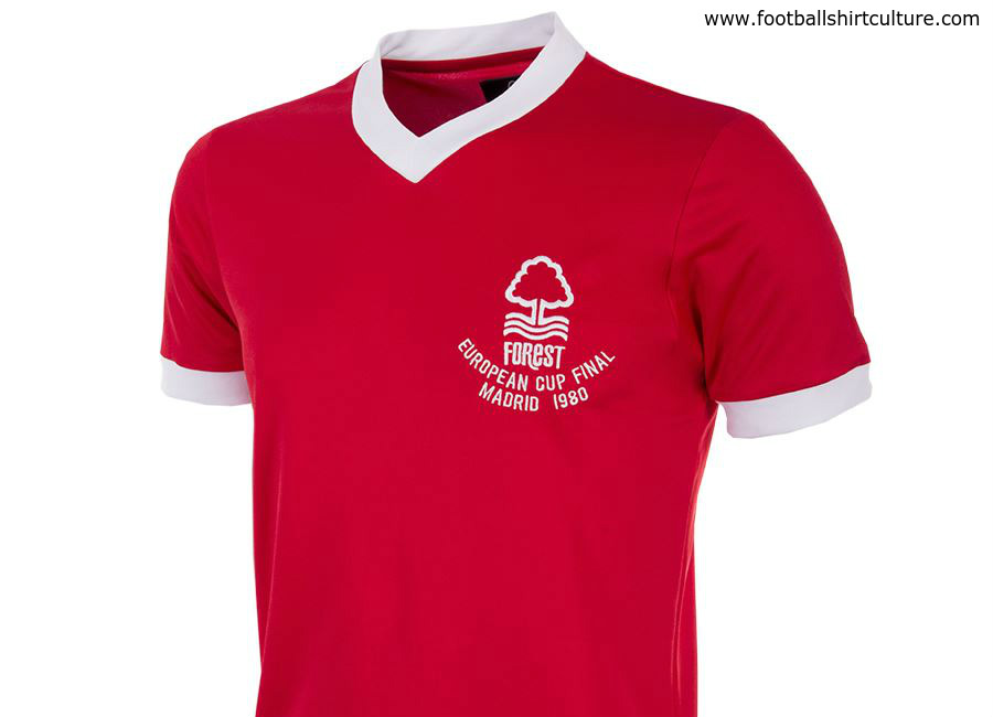 Nottingham Forest 1980 European Cup Final Copa Retro Shirt