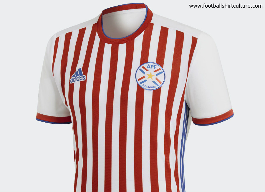 Paraguay 2018 Adidas Home Kit
