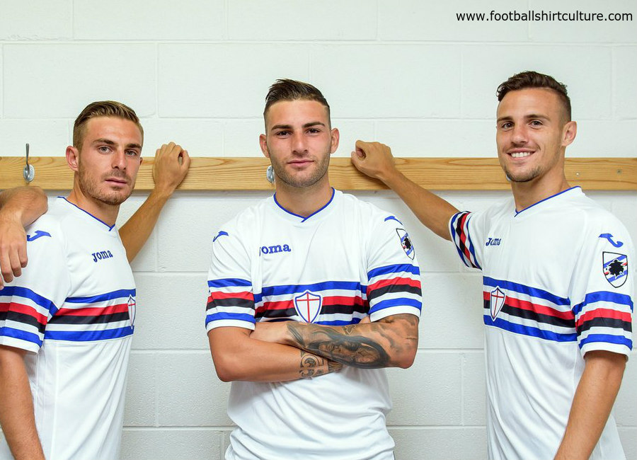 Sampdoria 17/18 Joma Away Kit | 17/18 Kits | Football shirt blog